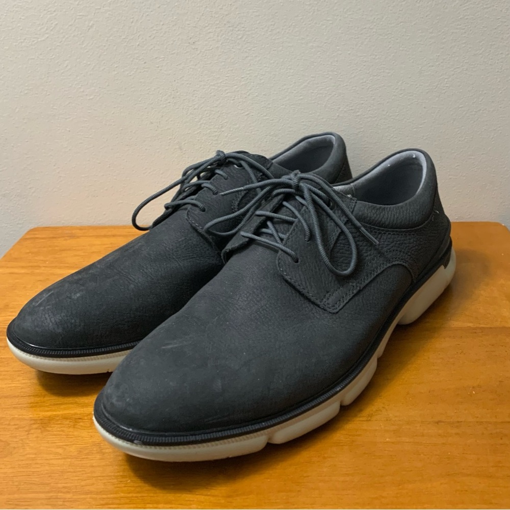 Johnston & Murphy Men's XC4 Tanner Plain Toe In Gray Men’s US 11 Preowned